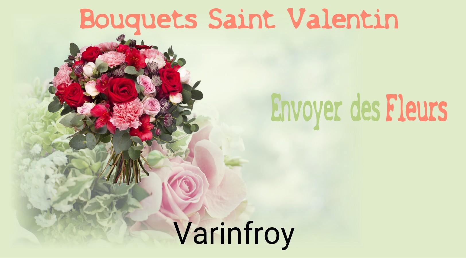 Roses de Saint-Valentin livrées à Varinfroy
